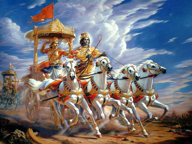 Krishna's Role in Mahabharata - Bhakti Marg